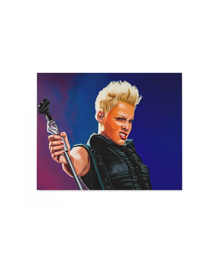 Pink Pop Art - canvas print