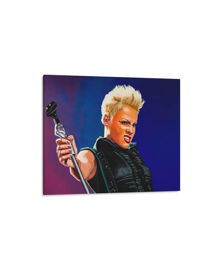 Pink Pop Art - canvas print